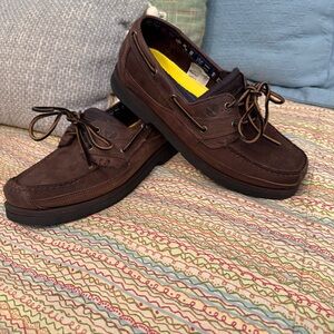 Timberland Men's 71024 Kiawah Bay Brown Leather Loafer Boat Shoe Size 9